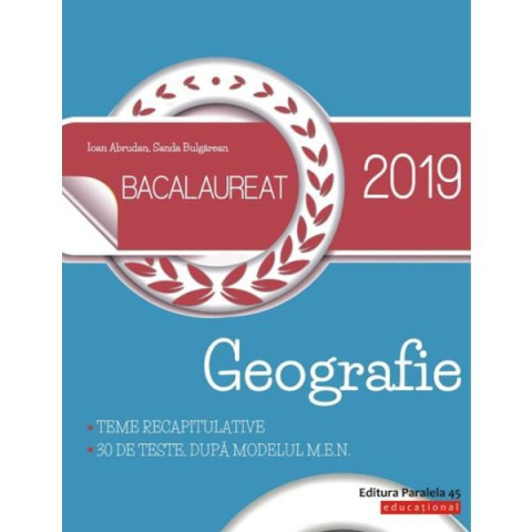 Bacalaureat 2019 - Geografie