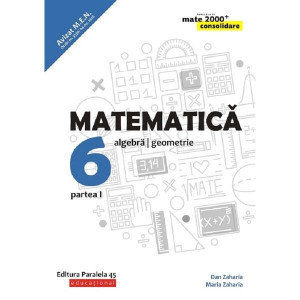 Matematică. Algebră, geometrie. Clasa a VI-a. Consolidare. Partea I (anul scolar 2019-2020)