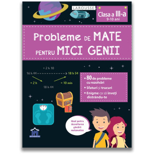 Probleme de mate pentru mici genii - Clasa a III-a