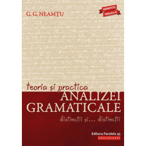 Teoria și practica analizei gramaticale. Distincții și… distincții