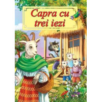 Capra cu trei iezi - Poveste ilustrată