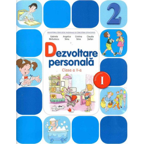 Manual dezvoltare personală clasa a II-a sem I (conține CD)