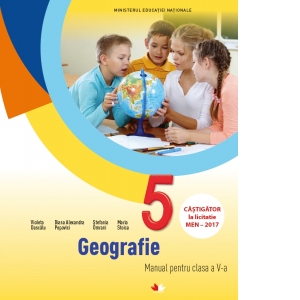 Geografie. Manual pentru clasa a V-a (conține CD)