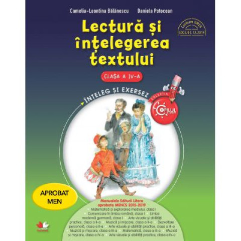 Lectură și înțelegerea textului. Clasa a IV-a