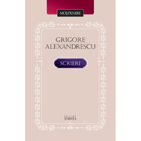 Scrieri Grigore Alexandrescu