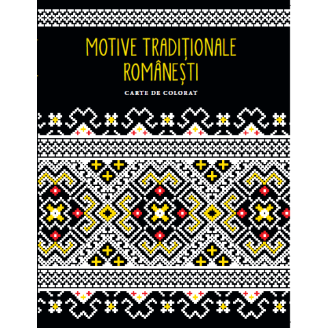 Motive Tradiționale Romanești Carte De Colorat