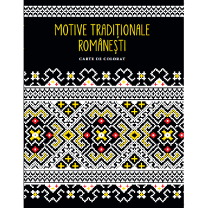 Motive tradiționale românești. Carte de colorat