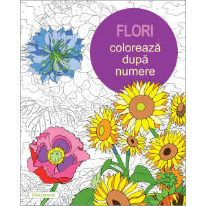 Colorează după numere - Flori