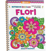 Flori. Carte de colorat și activități