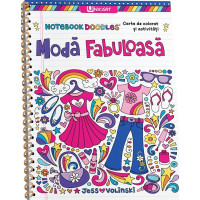 Moda fabuloasă. Carte de colorat și activități