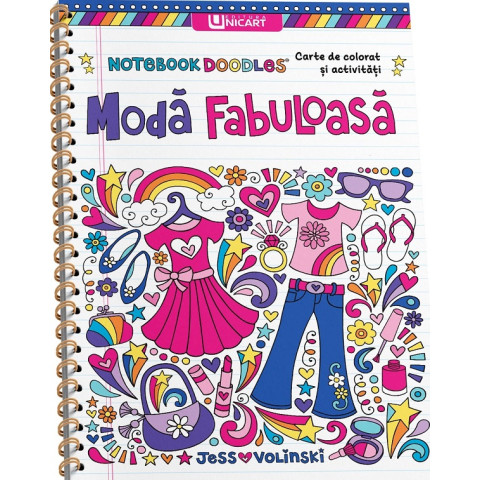 Moda fabuloasă. Carte de colorat și activități