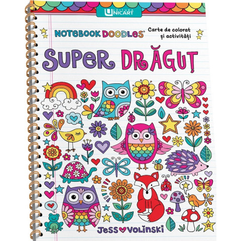 Super drăguț. Carte de colorat și activități