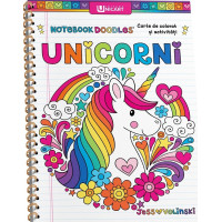Unicorni. Carte de colorat și activități