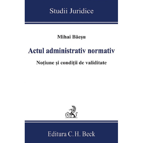 Actul administrativ normativ