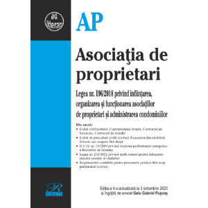 Asociația de proprietari Act. 3 octombrie 2023