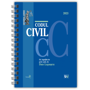 Codul civil. Ianuarie 2023. Ediție spiralată