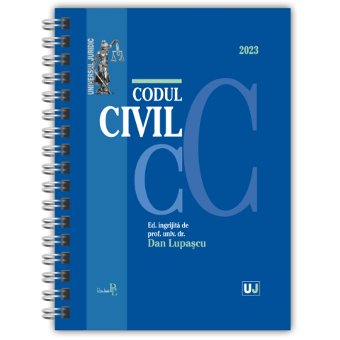 Codul civil. Ianuarie 2023. Ediție spiralată