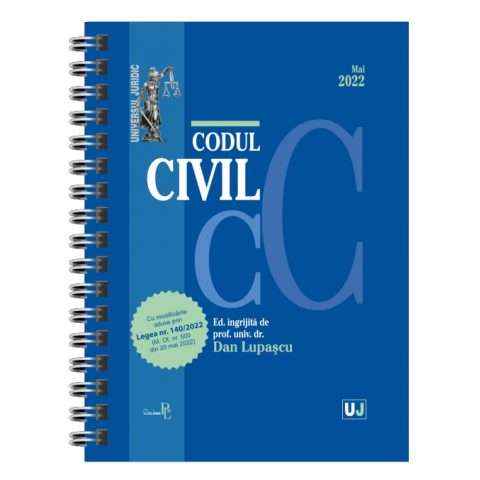 Codul civil. Mai 2022