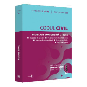 Codul civil Septembrie 2022