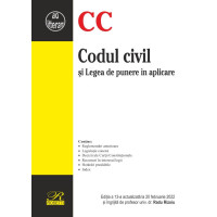Codul civil și Legea de punere în aplicare. Actualizată la 20 februarie 2022