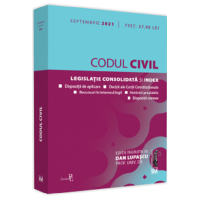 Codul civil. Legislație Consolidată și Index