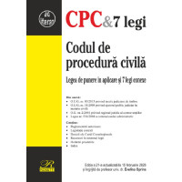 Codul de procedură civilă Ed.21 Act.15 februarie 2026 Codul de procedură civilă Ed.21 Act.15 februarie 2026