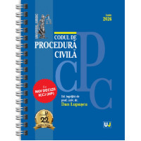 Codul de procedură civilă Iunie 2026. Ediție Spiralată Codul de procedură civilă Iunie 2026. Ediție Spiralată