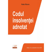 Codul insolvenței adnotat Ed. 2025