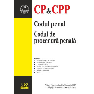 Codul penal - Codul de procedură penală 2023