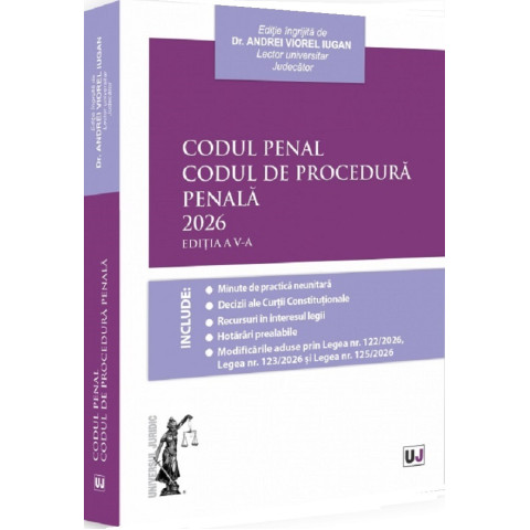 Codul penal. Codul de procedură penală Ed. 5