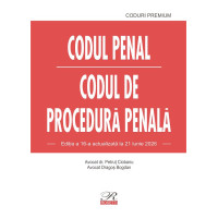 Codul penal. Codul de procedură penală Ed.16 Act. 21 Iunie 2026 Codul penal. Codul de procedură penală Ed.16 Act. 21 Iunie 2026