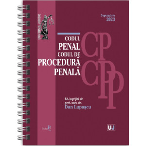 Codul penal și Codul de procedură penală Septembrie 2023 - Spiralată