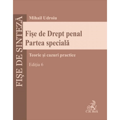 Fișe de drept penal. Partea specială
