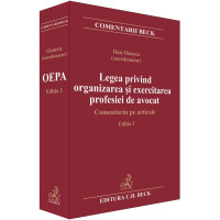 Legea privind organizarea și exercitarea profesiei de avocat