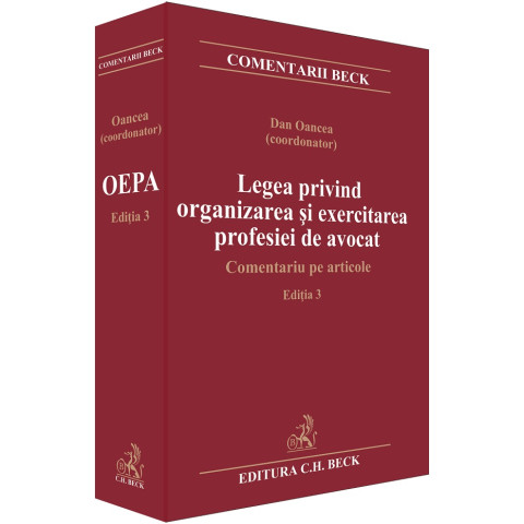 Legea privind organizarea și exercitarea profesiei de avocat