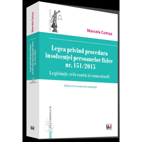 Legea privind procedura insolvenței persoanelor fizice nr. 151/2015