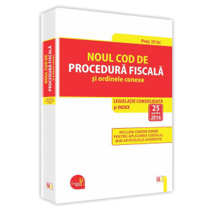 Noul Cod de procedură fiscală și ordinele conexe