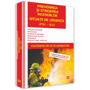 Prevenirea și stingerea incendiilor. Situații de urgență