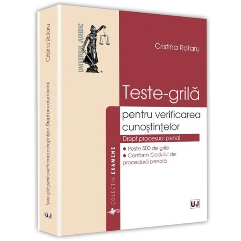 Teste-grilă pentru verificarea cunoștintelor