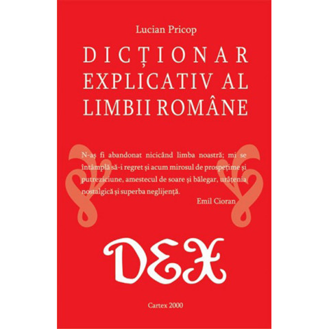 Dicționar explicativ al limbii române