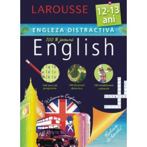 Larousse. Engleza distractivă 12-13 ani