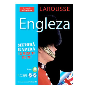 Larousse Engleza - Metoda rapidă. Carte și 2 CD