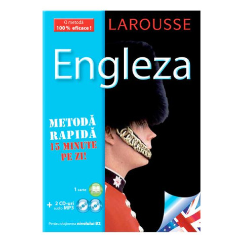 Larousse Engleza - Metoda rapidă. Carte și 2 CD