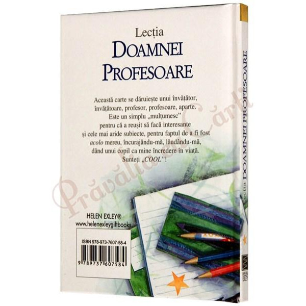 Lecția Doamnei Profesoare