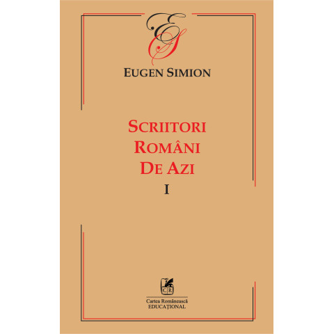 Scriitorii români de azi. Vol. I – Eugen Simon