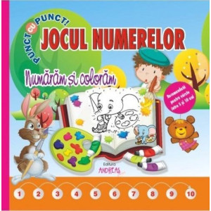 Jocul numerelor - Număram și colorăm