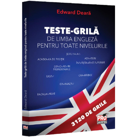 Teste-grilă de limba engleză pentru toate nivelurile