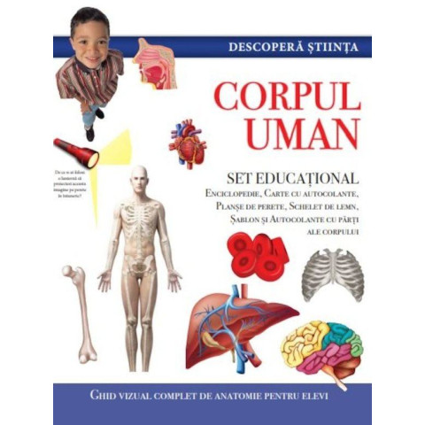 Descoperă știința: Corpul uman. Set educațional