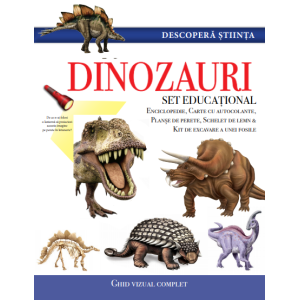 Descoperă știință: Dinozaurii. Set educațional