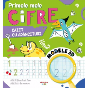 Primele mele cifre. Caiet cu adâncituri